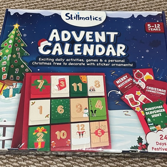 NWT Skillmatics Advent Calendar 24 Days of Christmas for Kids Educational Skills - Picture 5 of 9
